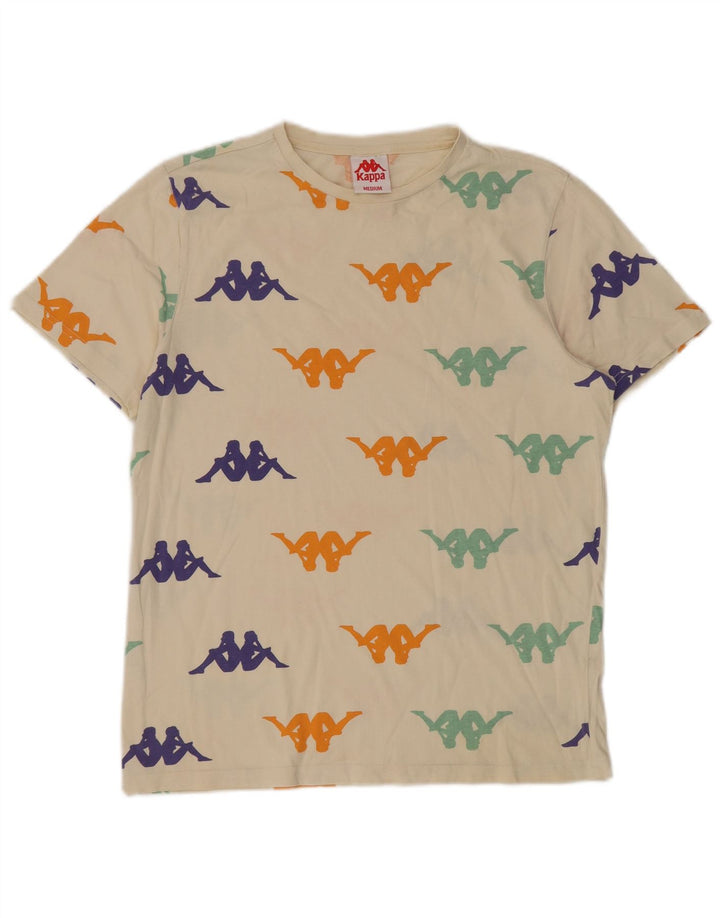T-shirt grafica da uomo Kappa Top bianca media