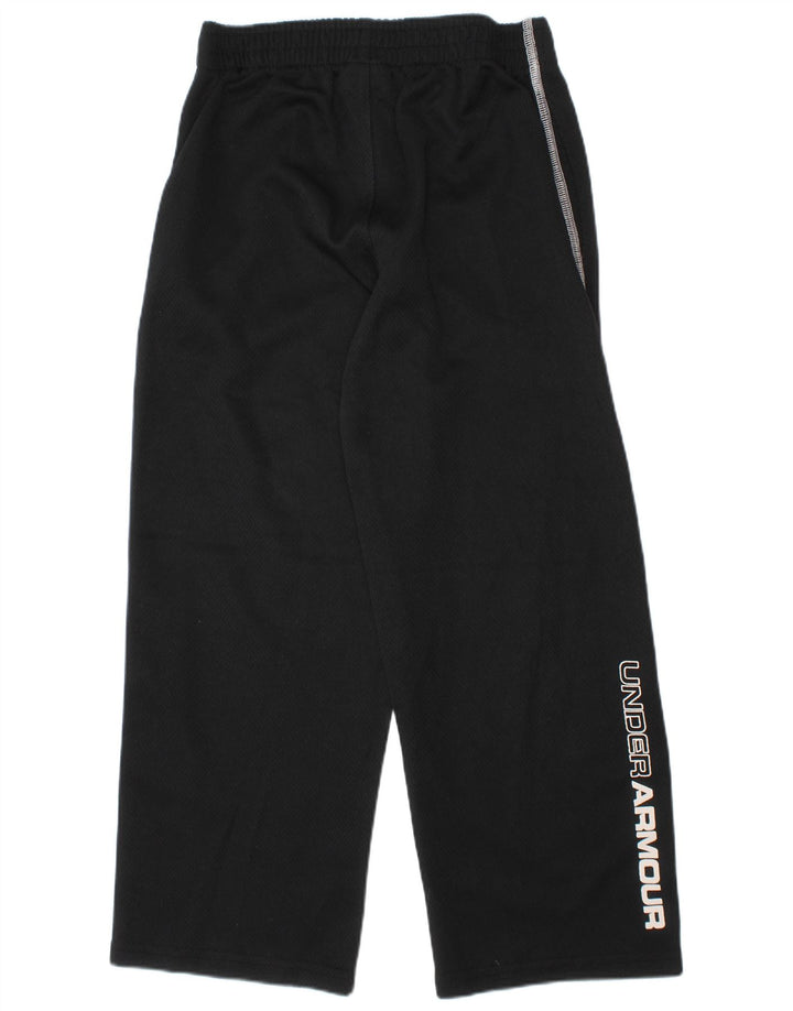 Pantaloni da tuta con grafica da ragazzo Under Armour 5-6 anni in poliestere nero