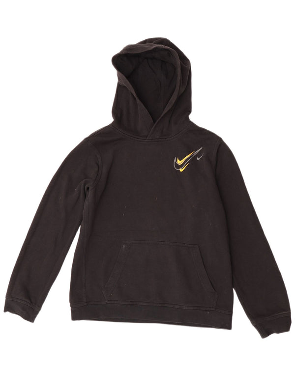 Felpa con cappuccio Nike da bambino 13-14 anni XL in cotone nero