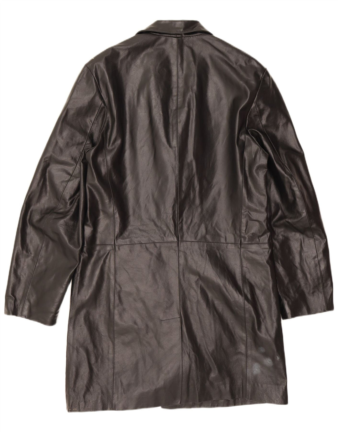 Cappotto in pelle da uomo Douglas UK 38 Pelle nera media