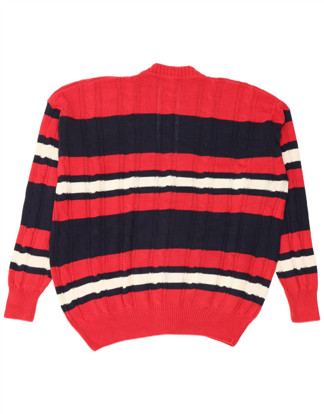 Maglione Cardigan Uomo Trussardi IT 50 Medium Blu Navy Colourblock