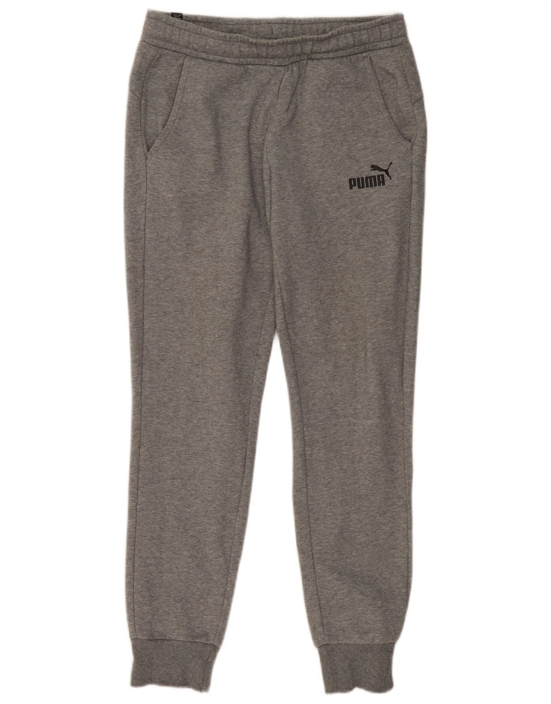 Pantaloni da tuta da donna PUMA Joggers Cotone mélange grigio medio