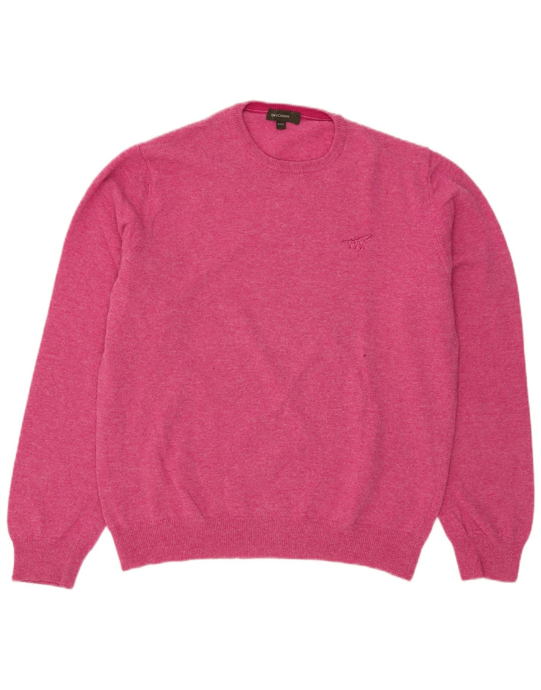 Maglione maglione girocollo da uomo Henry Cottons 3XL lana rosa