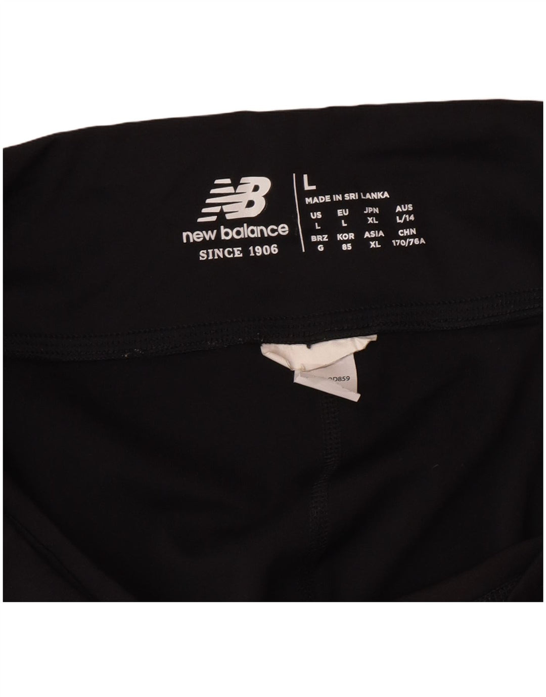Leggings Capri da donna New Balance UK 14 grande nero