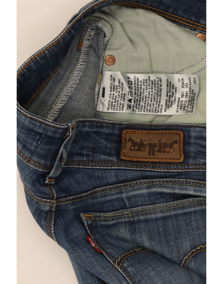Levi's Donna 571 Jeans dritti W30 L34 Cotone blu