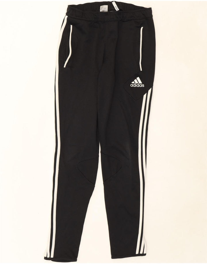 ADIDAS Womens Climacool Tracksuit Trousers UK 14 Medium  Black Vintage Adidas and Second-Hand Adidas from Messina Hembry 
