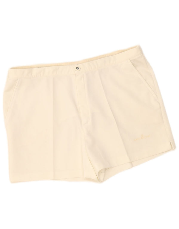 Pantaloncini chino da uomo Cerruti 1881 IT 54 2XL W36 bianco sporco