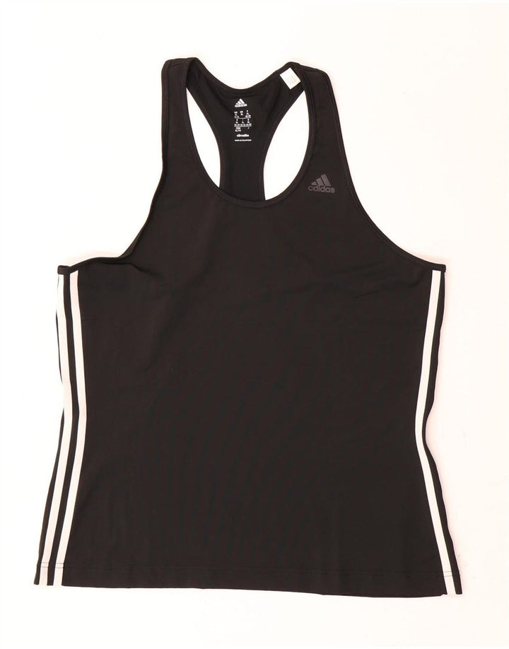 Canotta ADIDAS da donna Climalite UK 20/22 XL Poliestere nero