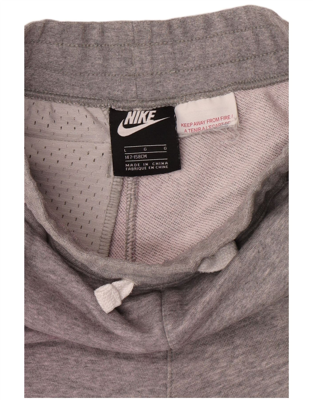 Pantaloncini sportivi Nike da ragazzo 12-13 anni Large Grigio Colourblock