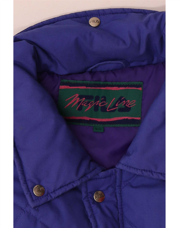 Giacca trapuntata da uomo Fila IT 50 Large Blu