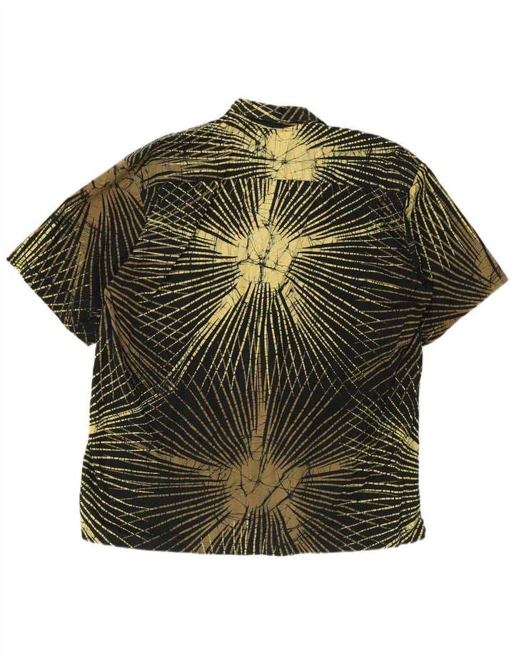Caribelle Batik Camicia da uomo con motivo astratto grande multicolore