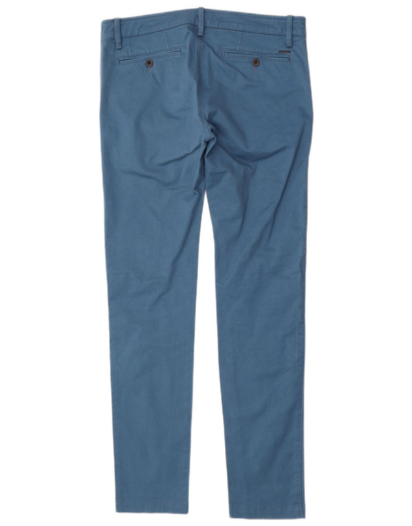 Pantaloni chino skinny da uomo Diesel W32 L32 in cotone blu