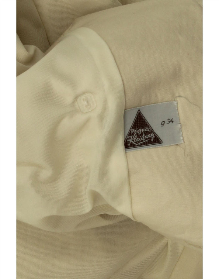 VINTAGE Womens Trench Coat UK 12 Medium Beige Vintage Vintage and Second-Hand Vintage from Messina Hembry 