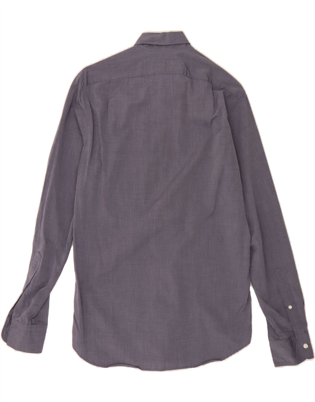 J. CREW Mens Slim Shirt Small Navy Blue Cotton Vintage J. Crew and Second-Hand J. Crew from Messina Hembry 