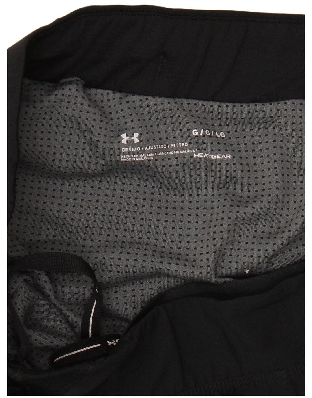 Pantaloncini sportivi Under Armour da uomo Heat Gear grandi neri