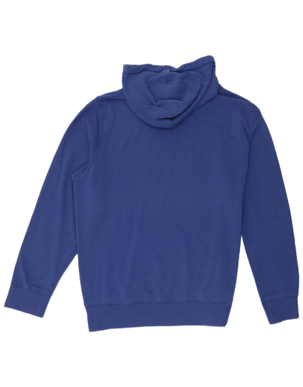 Felpa con cappuccio grafica da uomo New Balance XL in cotone blu navy