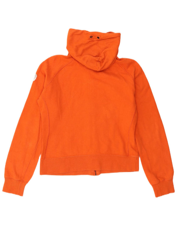 Felpa con cappuccio e zip grafica Champion per ragazze 13-14 anni XL in cotone arancione