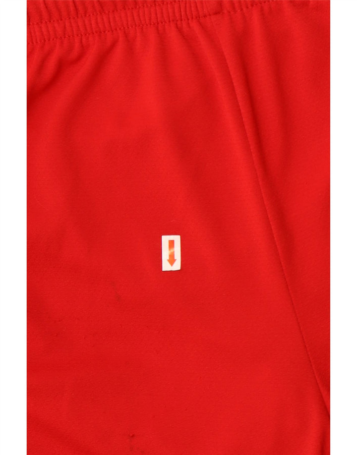 Pantaloncini sportivi Adidas Climalite da uomo XL rosso poliestere