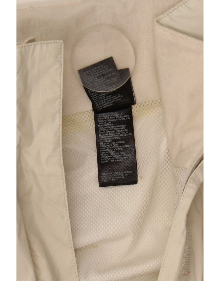 Giacca antipioggia con cappuccio da donna The North Face UK 14 nylon bianco medio