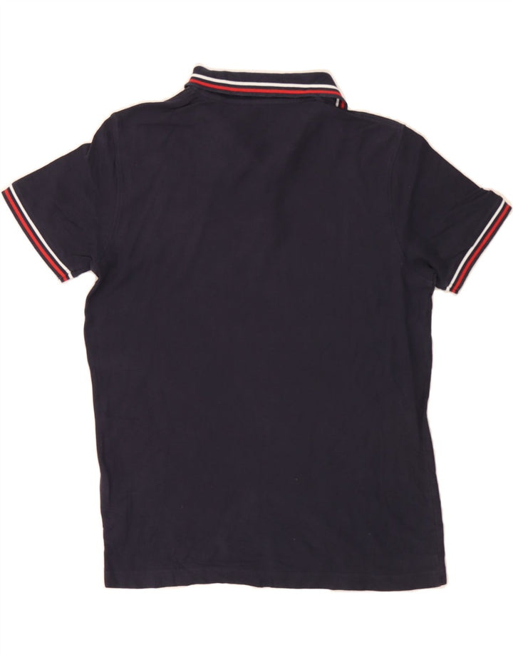 LOTTO Mens Polo Shirt Small Navy Blue Cotton Vintage Lotto and Second-Hand Lotto from Messina Hembry 
