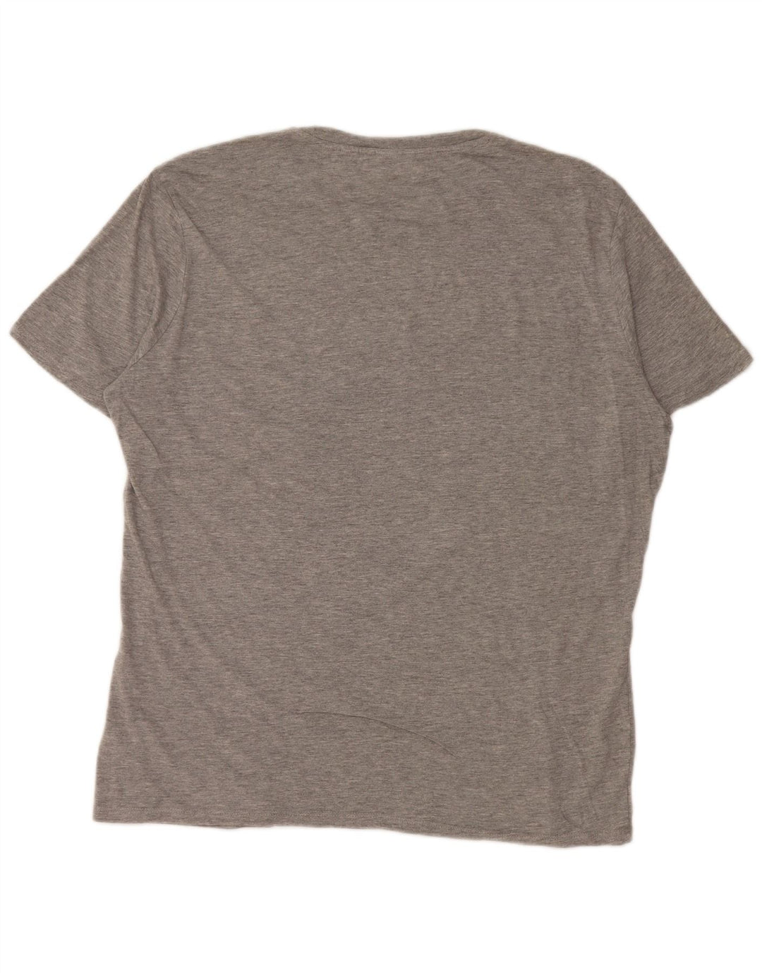 T-shirt grafica da uomo DIADORA Top XL in cotone grigio