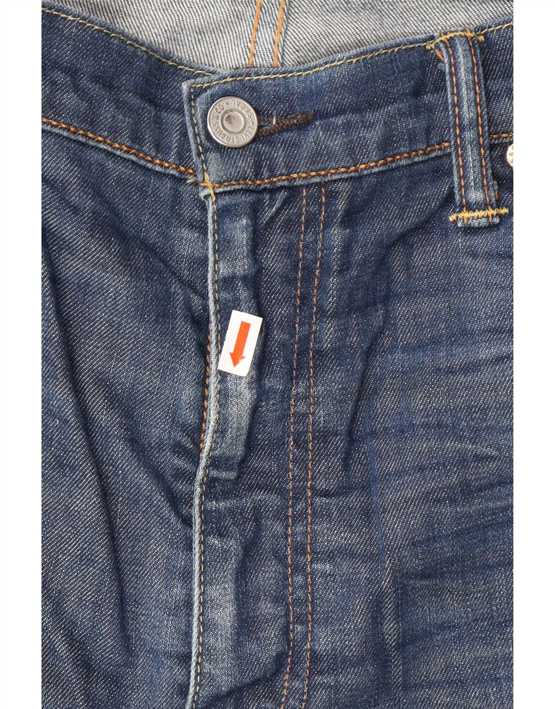 LEVI'S Jeans da uomo 508 affusolati W38 L32 cotone blu