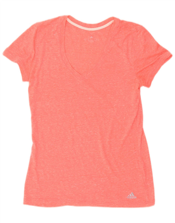 Maglietta ADIDAS da donna Top UK 8/10 piccola rosa screziata