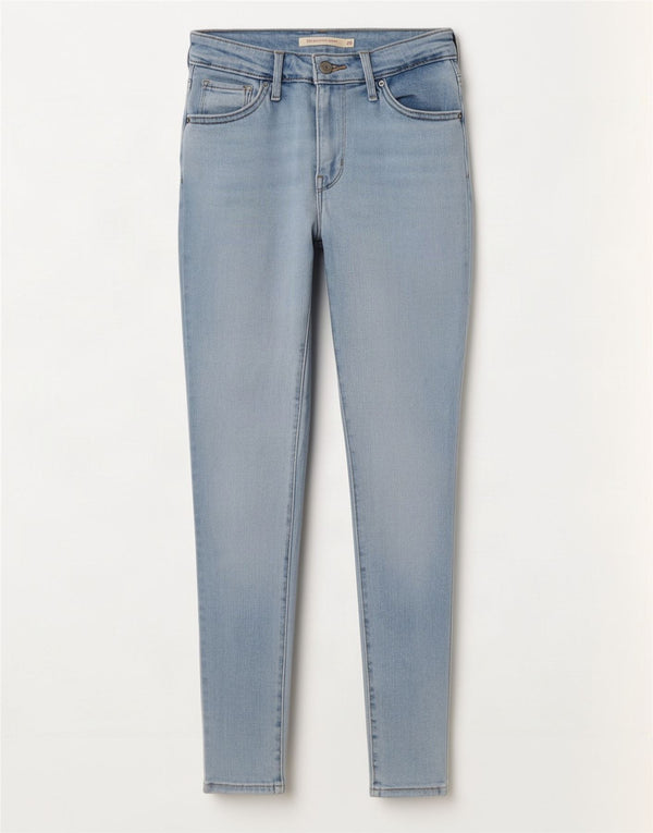 Jeans skinny a vita alta Levi's 721 da donna W25 L28 cotone blu
