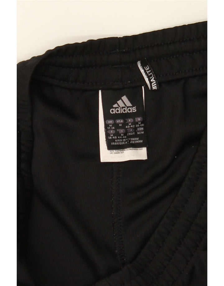 ADIDAS Womens Climalite Tracksuit Trousers UK 12/14 Medium  Black Vintage Adidas and Second-Hand Adidas from Messina Hembry 