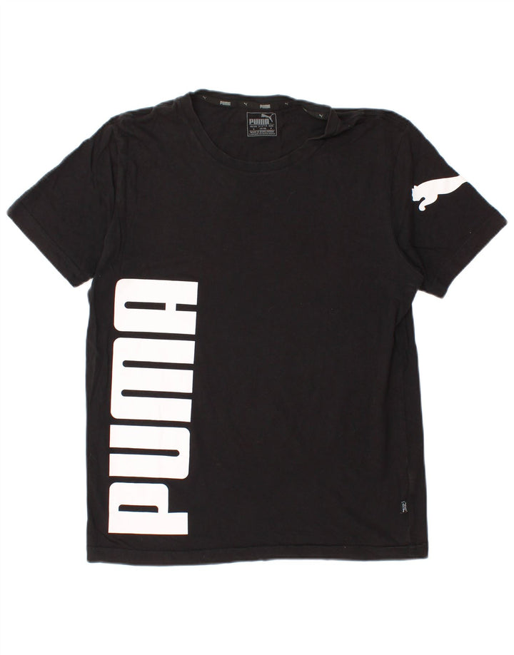 T-shirt grafica da uomo Puma Top Small Nera