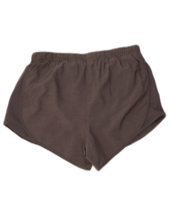Pantaloncini sportivi Nike Dri Fit per ragazze 10-11 anni in poliestere grigio medio