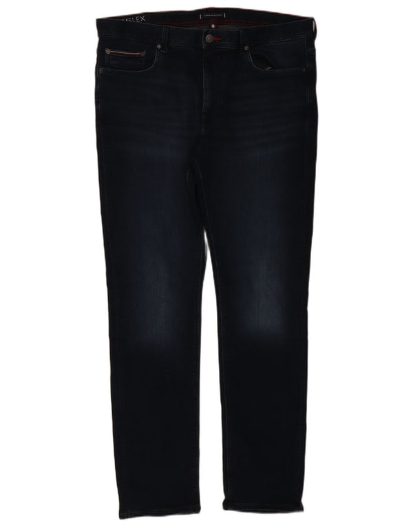 Tommy Hilfiger Mens Bleecker Slim Jeans W38 L32 Navy Blue Cotton