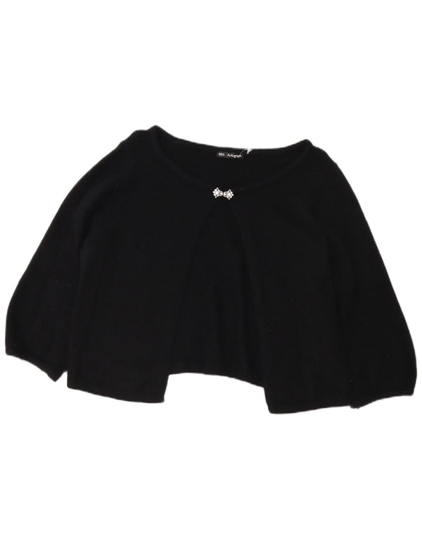 Maglione Bolero Autograph da donna Marks & Spencer UK 16 Large Black Angora