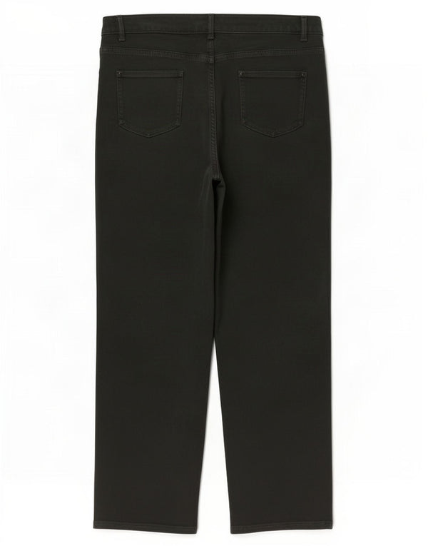 Jeans dritti Marks & Spencer da donna Per Una UK 18 XL W36 L26 cotone verde