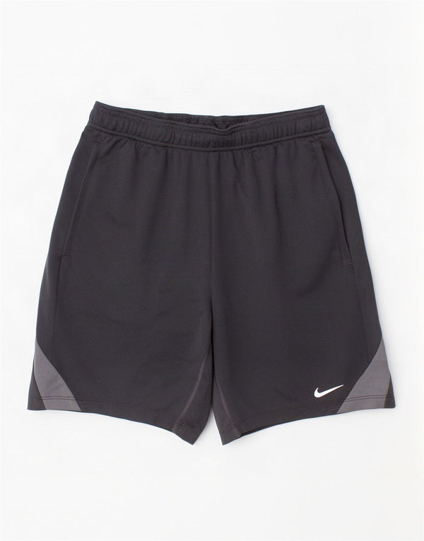 Pantaloncini sportivi Nike da ragazzo Dri Fit 13-14 anni XL Nero Colourblock