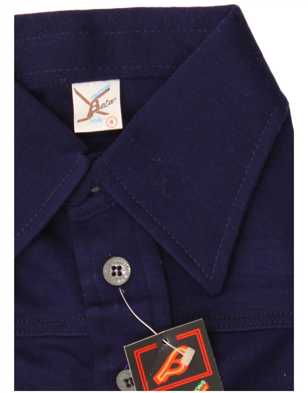 Camicia pullover da donna BETA US 4 Small in acrilico blu navy