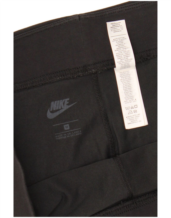 Pantaloncini sportivi da donna NIKE UK 18 XL cotone nero