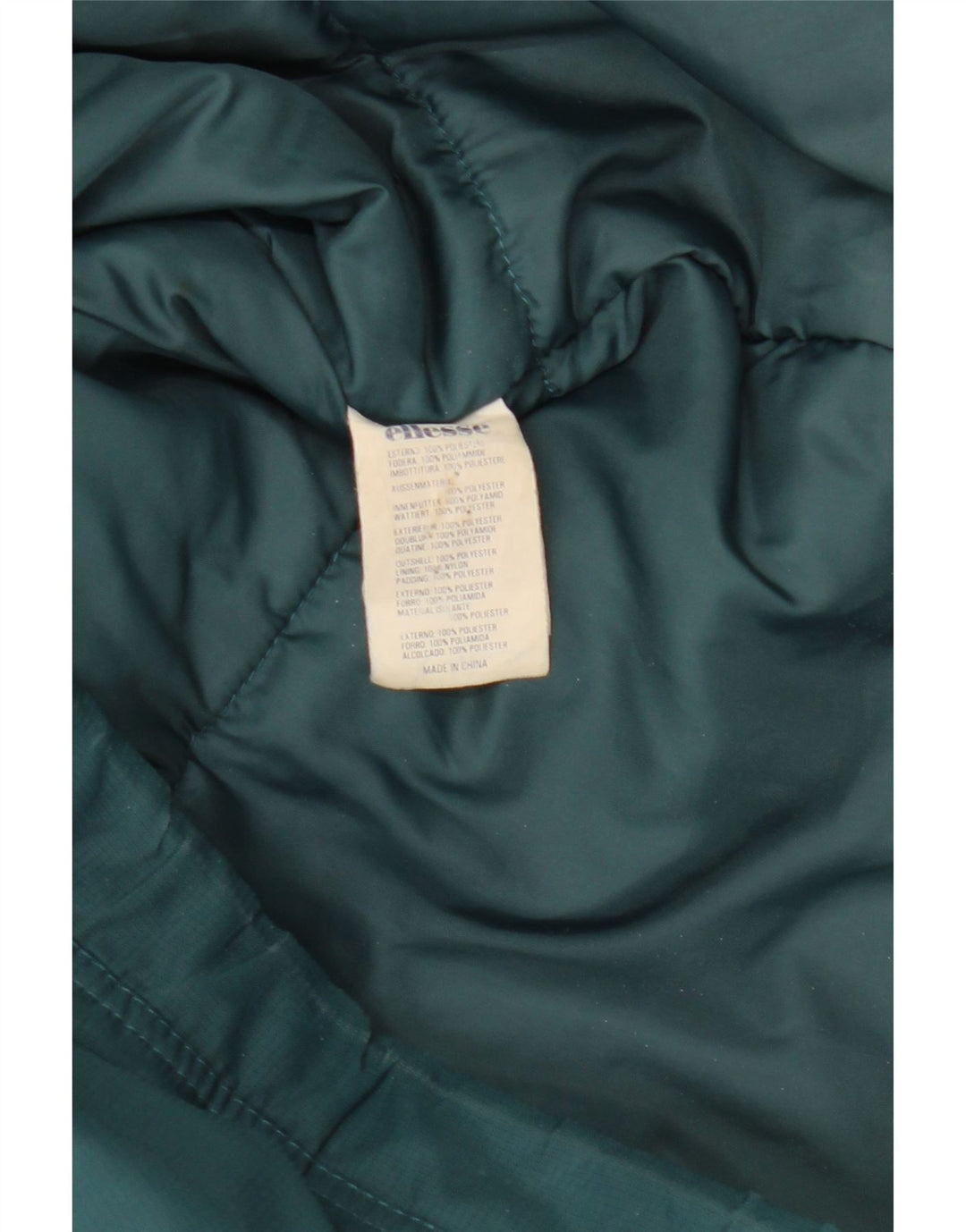 Giacca a vento con cappuccio da uomo Ellesse UK 38 Colore verde medio