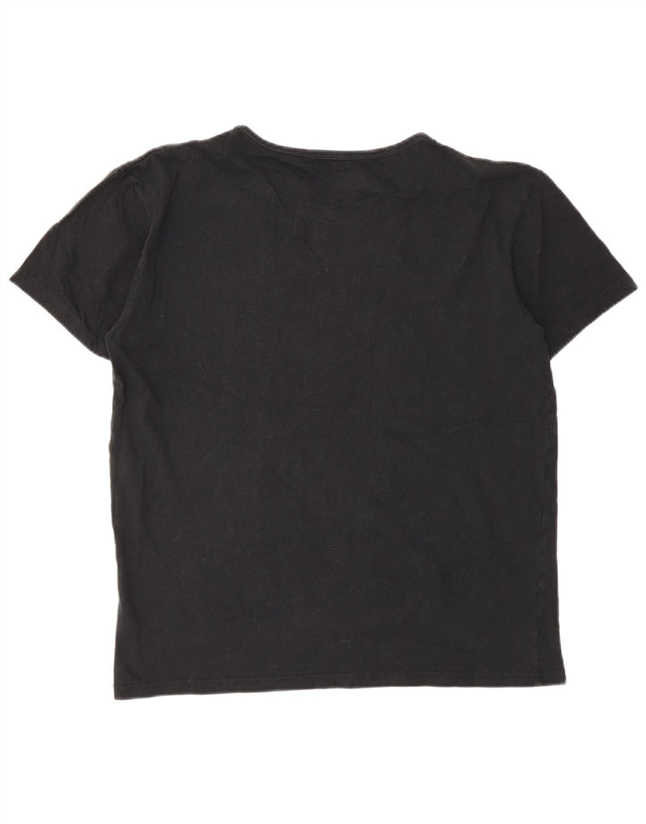 T-shirt da donna Paul Smith Top UK 14 cotone nero medio