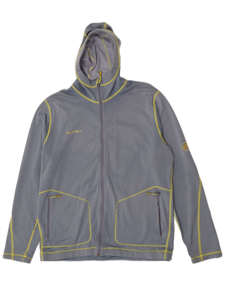 Giacca sportiva da uomo con cappuccio Mammut XL blu poliestere