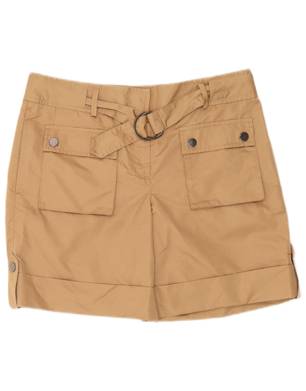 Pantaloncini cargo da donna Massimo Dutti EU 40 Medium W30 Poliestere beige