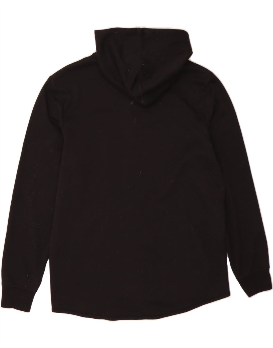 JACK & JONES Mens Zip Hoodie Sweater Medium Black Polyester Vintage Jack & Jones and Second-Hand Jack & Jones from Messina Hembry 