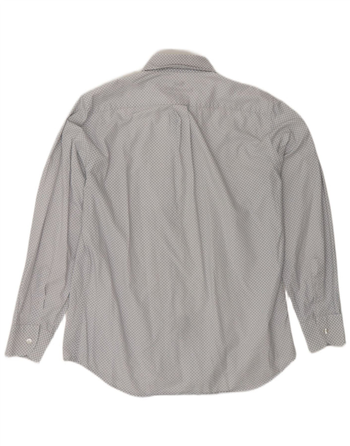 Camicia da uomo dalla vestibilità regolare HARMONT & BLAINE in cotone cachemire bianco medio