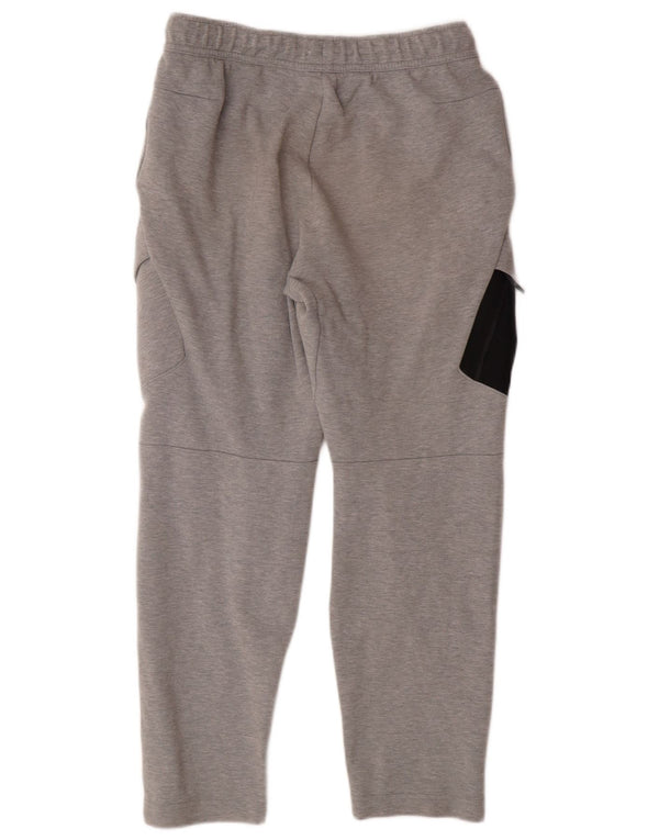 Pantaloni cargo windbreaker Nike da uomo in cotone grigio medio