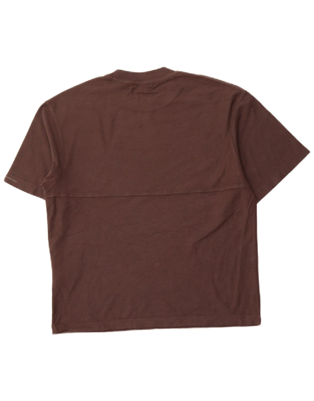 T-shirt Zara da uomo Top Small in cotone grigio