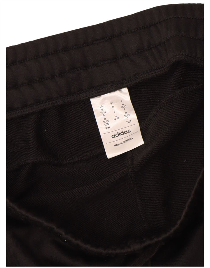 Pantaloni da tuta da donna Adidas Joggers UK 12/14 Medium Nero Poliestere