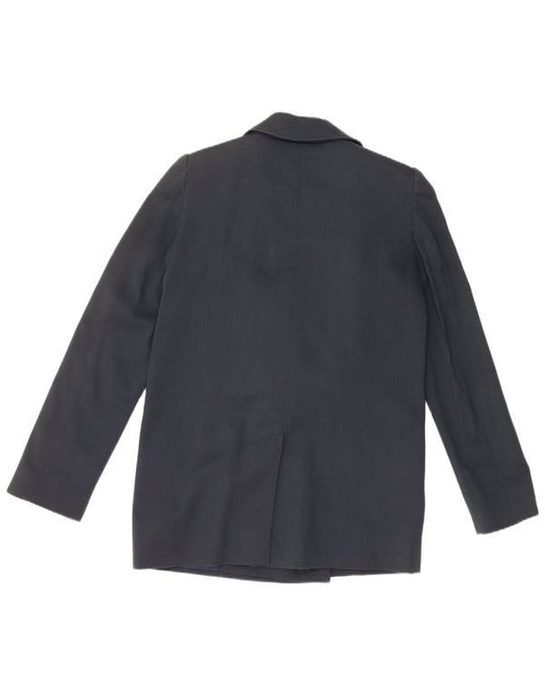 Giacca blazer da donna a 1 bottone Red Valentino UK 12 cotone medio blu navy