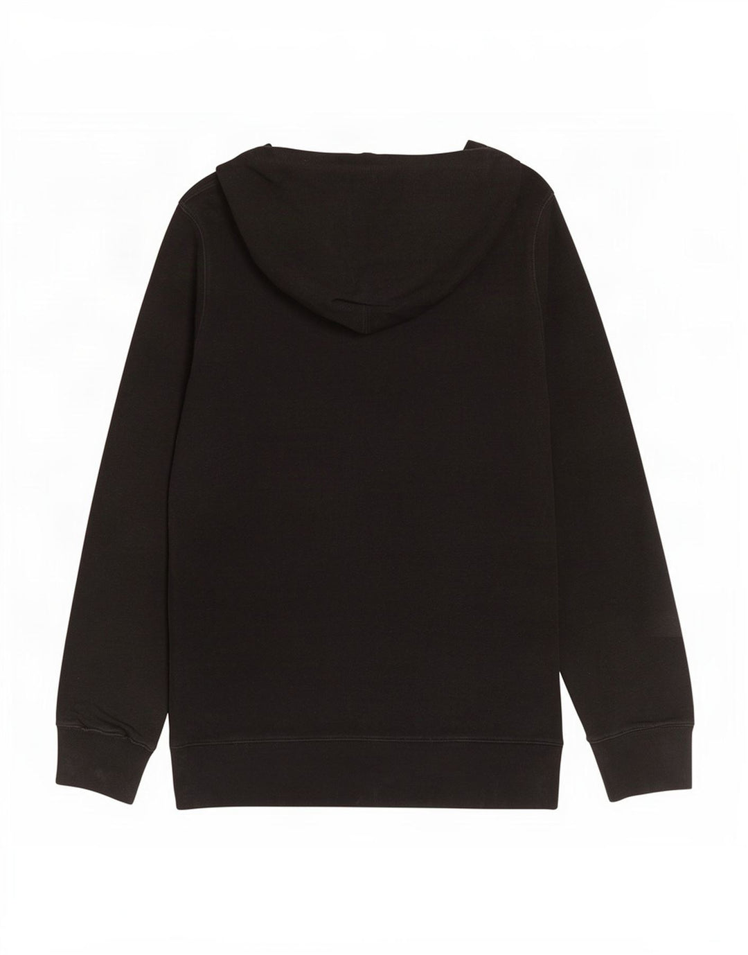 Maglione con cappuccio grafico da uomo Diesel grande in cotone nero