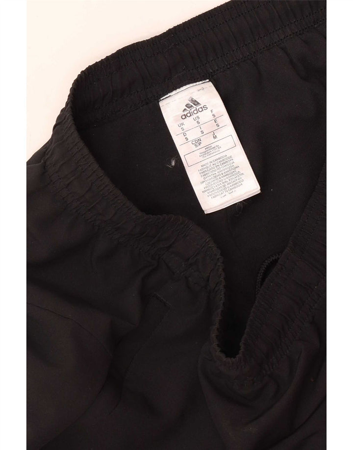 Pantaloni da tuta da uomo Adidas Joggers piccoli in poliestere nero