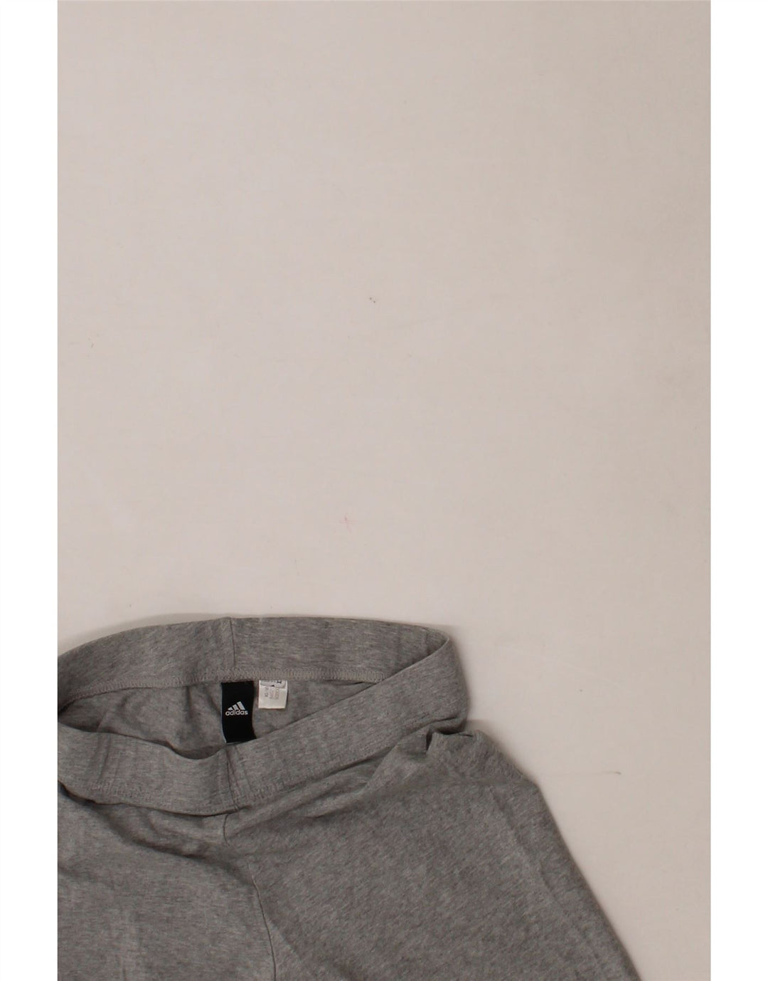 ADIDAS Womens Graphic Leggings UK 8 Small  Grey Vintage Adidas and Second-Hand Adidas from Messina Hembry 